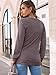 AUTOMET Womens Long Sleeve Crewneck Shirts Fall Winter Casual Work Tops Loose Fit Clothes Trendy Basic Outfits 2025 Rose Tops Taupe XL