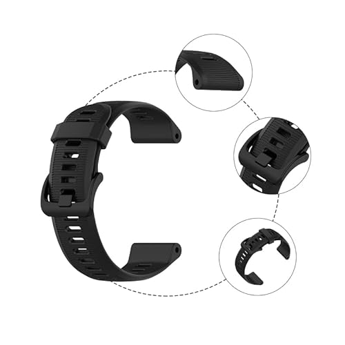 INF Armband Kompatibel mit Garmin Forerunner 945/935/Fenix 5, Uhrenarmband aus Silikon, Ersatzarmband für 22mm Breite, Weiches, langlebiges Sportarmband