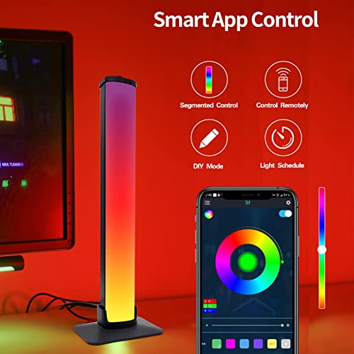 Averyshop Smart Light Bar, Rgb Smart Led Lights,Tv Backlight With Scene Modes And Music Modes, App And Bluetooth Control, Ambient Lighting Bars For Entertainment, Tv, Pc, Gaming, Room Decoration #TOP1