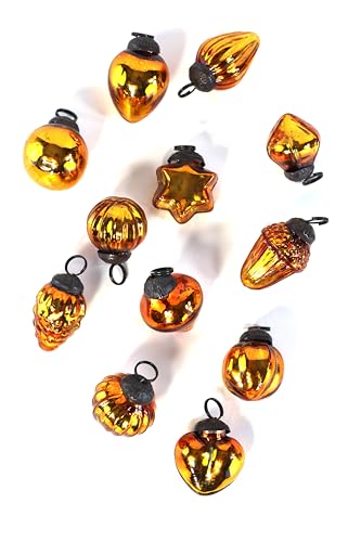 Mini Mercury Glass Ornaments - Sets of...