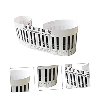 DRESSOOS Clavier De Piano Simulé Clavier Électronique Clavier De Piano De Bureau Piano 3D Clavier Piano Fournitures D’Apprentissage Touches Piano Stickers Piano Autocollants Piano Clavier - Les Beatles, Paul McCartney, John Lennon, RIngo Starr, George Harrison DRESSOOS Clavier De Piano Simulé Clavier Électronique Clavier De Piano De Bureau Piano 3D Clavier Piano Fournitures D'Apprentissage Touches Piano Stickers Piano Autocollants Piano Clavier – Image 6
