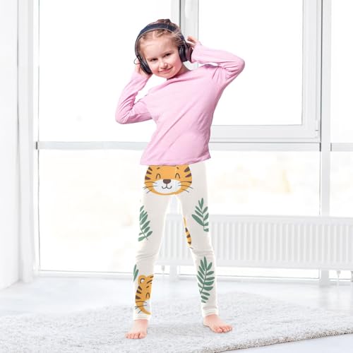 Girls Leggings Cute Tiger Toddler Girls Clothes Leggings for Girls Toddler Girls Leggings 3-4T4