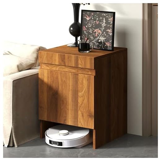 Stylish Robot Vacuum Storage Cabinet