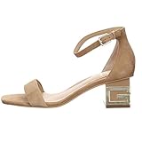 Farbe: BEIGE Guess Damen Sandalen Maeva Sandale Rauhleder taupe Gr. 36
