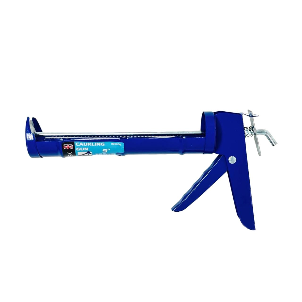 FIXTEK Half Barrel Caulk Gun, 1-Quart Smooth Rod Caulking Gun with Thumb Pressure Release Professional Sealant Applicator for Silicone, Adhesives & Acrylics