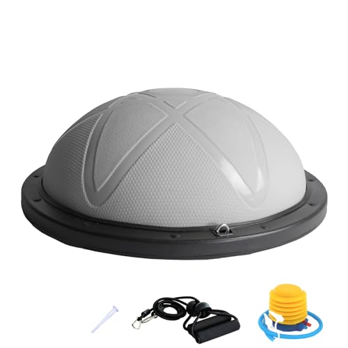 DH FitLife Balance Ball 60×22cm | Yoga Balance Trainer for Core & Strength