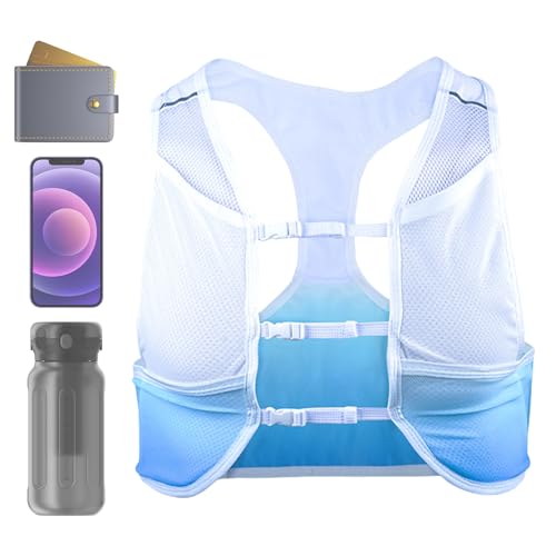 Chaleco de hidratación para correr, mochila de agua para senderismo, 3 l, chaleco de hidratación para senderismo, ciclismo, trail y exterior