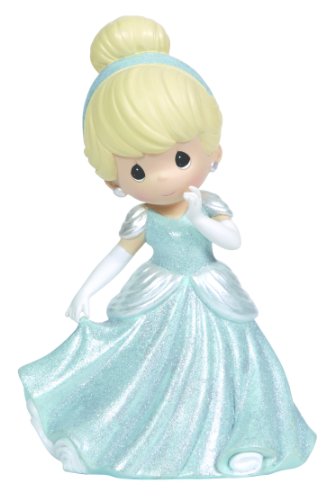 Precious Moments, Disney Showcase Collection, Girl As Cinderella, Resin Rotating Music Box, 124102
