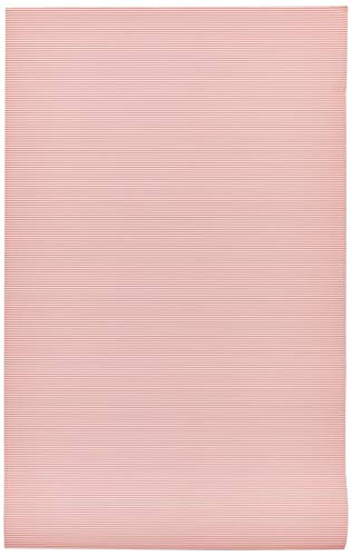 Papel Microondulado Rosa Claro 50x80cm 230g V.M.P., Multicor, pacote de 10