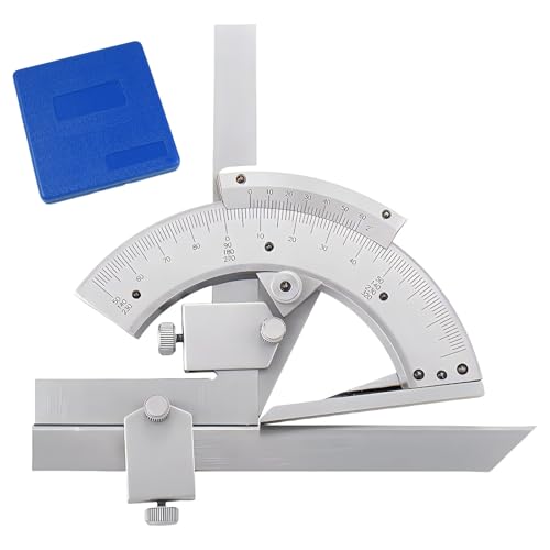 Transportador Vernier de Metal para Ángulos 0-320° miniatura 6