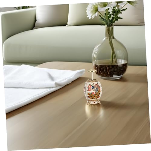 Distributeur portable rétro cure-dents boîte vintage décoration table - 8