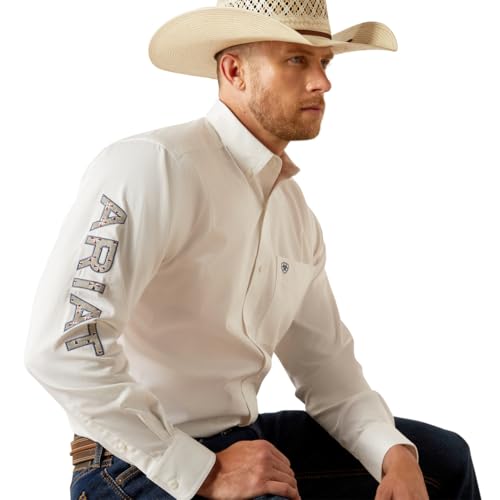 Image of ARIAT Team Logo Twill Classic Fit Shirt