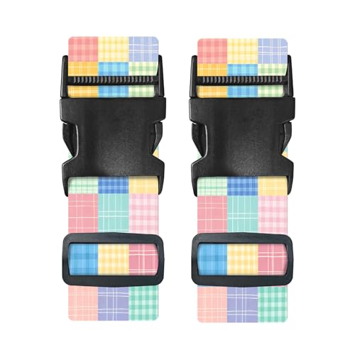 Image of Nuxovilar Luggage Straps Set for Suitcase 1.96x90.5in Polyester