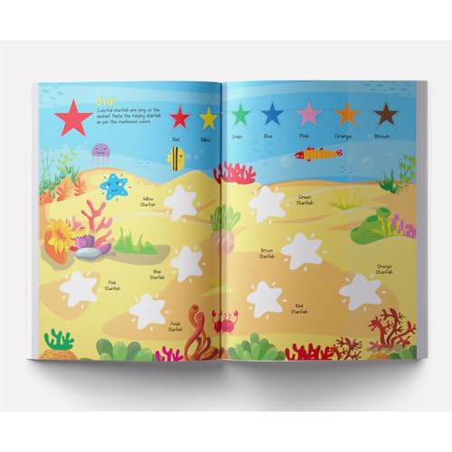 My First Shapes and Colours Sticker Book: Exciting Sticker Book With 100 Stickers