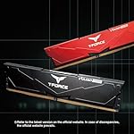 TEAMGROUP T-Force Vulcan DDR5 32GB (2x16GB) 6000MHz (PC5-48000) CL38 Desktop Memory Module Ram (Black) for Chipset 600 700 Series XMP 3.0 Ready - FLBD532G6000HC38ADC01 - Image 5