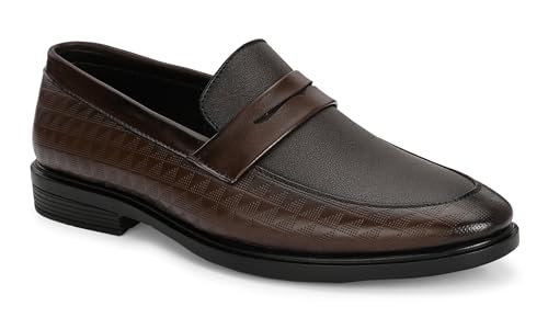Image of Server Slip-On Mens' Formal Shoe | Pull On Stylish Non-Lace Design | Premium Craftsmanship & Durable Build | Soft Cushioned Insole for Comfort | Perfect for Party Office & Formal Wear