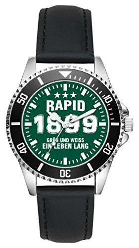Preisvergleich Produktbild KIESENBERG Rapid Geschenk Artikel Idee Fan Uhr L-6081