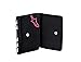 AlpineStars Destructive Canvas Pyramid Studded Tri-fold Wallet Black