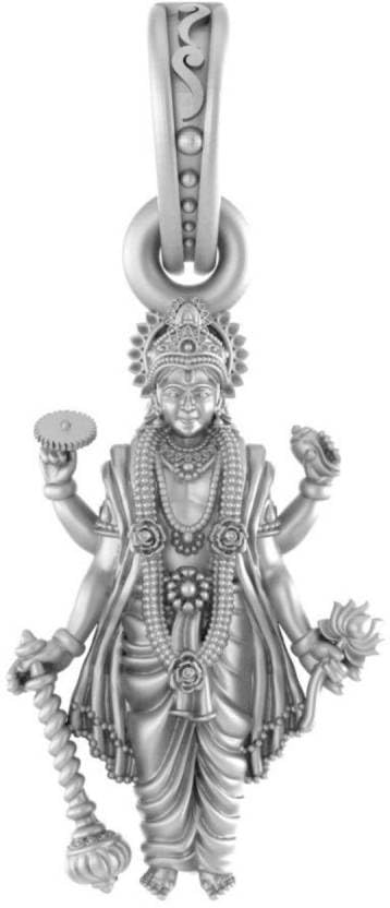 Pendentif Dieu Vishnu argent 925 idée cadeau protection et santé