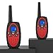 Walkie Talkies Long Range, Topsung M880 FRS Two Way Radio for Adults with Mic LCD Screen/Durable Wakie-Talkies with Noise Cancelling for Men Women Outdoor Adventures Cruise Ship (Red 2 in 1)
