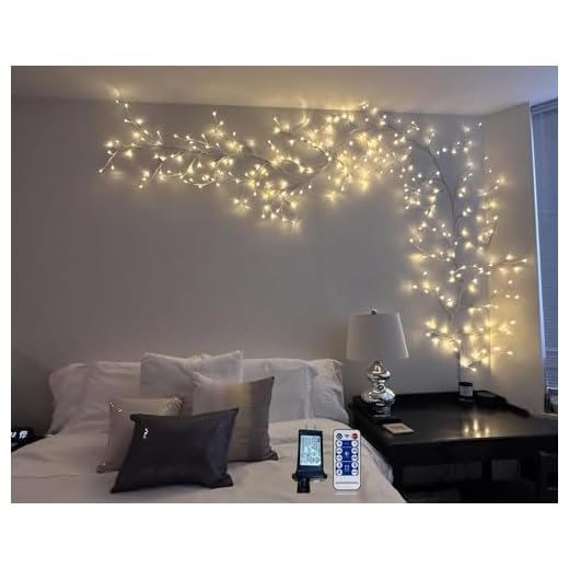 Lituplife 2PCS LED Willow Vine Lights