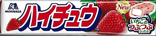 MORINAGA Hi Chew Strawberry Bits 12pcs x 12 packs miniatura 1