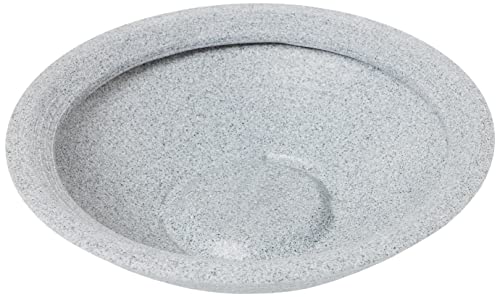 Stewart 5110077 Low Varese Bowl - Alpine Grey, 60x60x15 cm