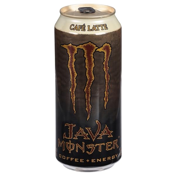 Monster Energy Drinks, Caffè Caffè Latte, 15 once