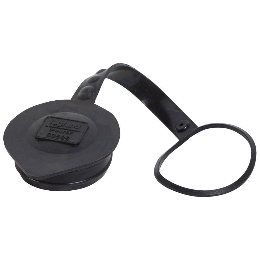 Bouchon obturateur pour fiche et fiche inclinée Hypra et P17 caoutchouc IP44 2P+​T 16A