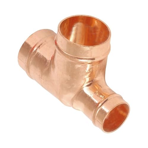 22mm x 15mm x 22mm Solder Ring Reducing Tee