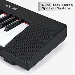 Asmuse Clavier de piano numérique 61 touches Piano Claviers électroniques 200 Tonalités 200 Rythmes avec microphone… - Les Beatles, Paul McCartney, John Lennon, RIngo Starr, George Harrison Asmuse Clavier de piano numérique 61 touches Piano Claviers électroniques 200 Tonalités 200 Rythmes avec microphone… – Image 4