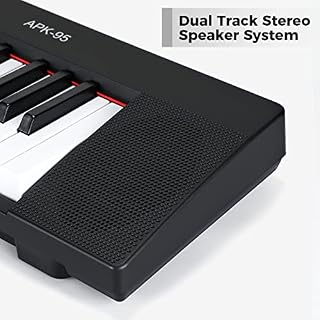 Asmuse Clavier de piano numérique 61 touches Piano Claviers électroniques 200 Tonalités 200 Rythmes avec microphone… - Les Beatles, Paul McCartney, John Lennon, RIngo Starr, George Harrison Asmuse Clavier de piano numérique 61 touches Piano Claviers électroniques 200 Tonalités 200 Rythmes avec microphone… – Image 4
