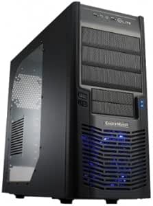 Cooler Master rc-430-kwn1 Case ELITE 430 - Black interior, parete laterale trasparente e LED Fan