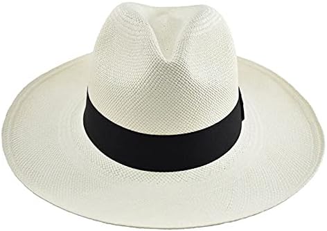 Original Panama Hat - Wide Brim Classic Fedora - Toquilla Straw - Handmade in Ecuador
