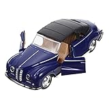 Voiture vintage - surface lisse avec texture, sensation de main brillante et confortable, très décorative, de voiture en alliage rétro