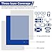 Jeliker for Wrangler JL Interior Trim Kit Blue Dashboard for Jeep Wrangler JL JLU Gladiator JT 2018-2023 Blue Interior Accessories 21pcs