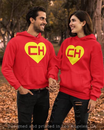 Chespirito Chapulin Colorado Hoodie Sweater Chavo Del 8 Sweatshirt (Red, Xl) #TOP2