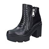  ROBERTO BOTTICELLI Stiefeletten Damen Leder schwarz 36 EU