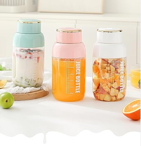 Portable Juice Blender | 1200ml Capacity, Measurement Scale