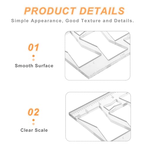 Plantillas de fresadora de moño Kisangel para crear ensambles perfectos de madera 4