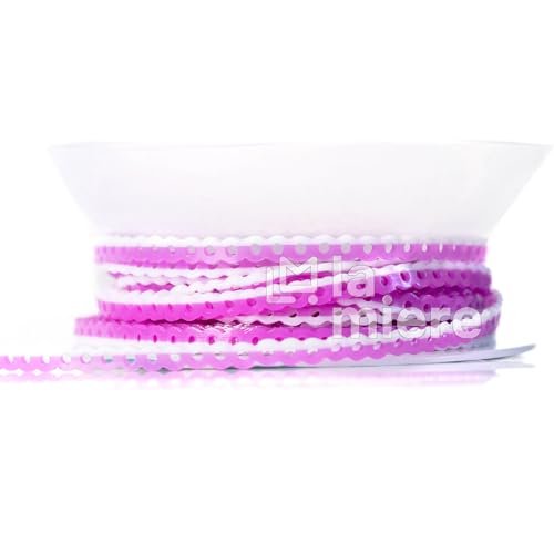 LA MIERE Short Purple & White Power Chains