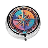 Fácil de usar: fácil de abrir, incluso con artritis, el pastillero permanece cerrado una vez bloqueado y un cierre seguro garantiza que tus pastillas no se caigan