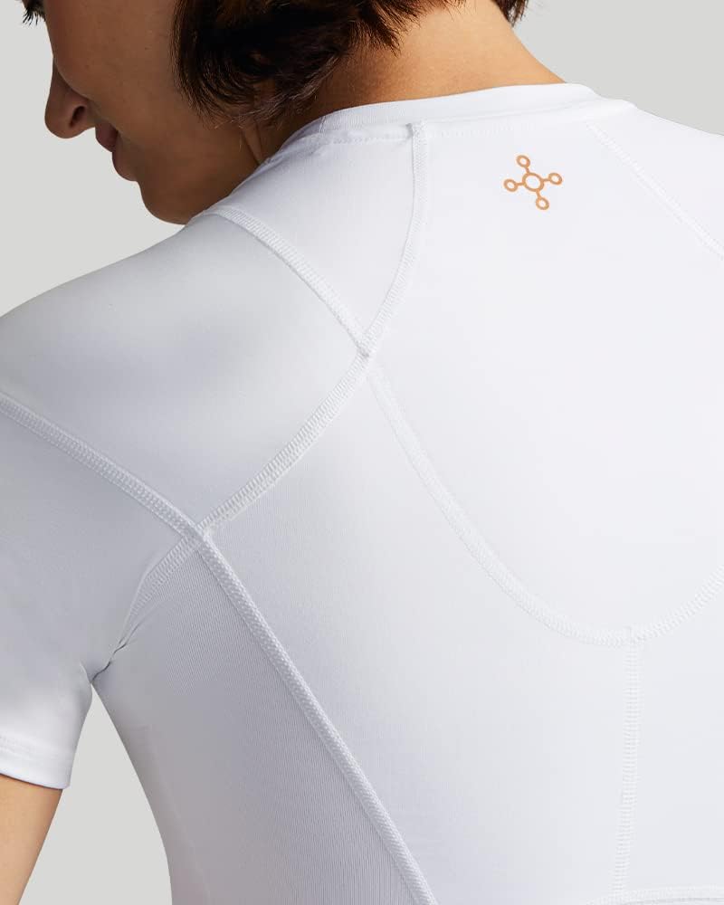 Tommie Copper Shoulder Support Shirt for Women, Posture Corrector Compression Shirt with UPF 50 Sun Protection - Image 3