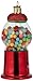 Kurt Adler 4-1/2-Inch Noble Gems Glass Gumball Machine Ornament for Christmas