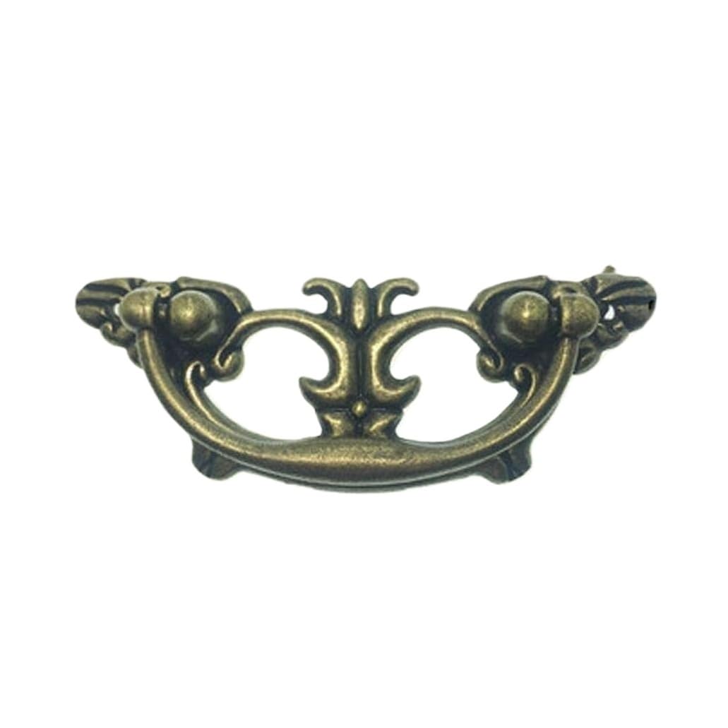 Voplivat B6 Vintage Brass Cabinet Drawer Pulls, 1Pc Cabinet Drawer Knobs Cupboard Handles Bronze Zinc Alloy(B6)