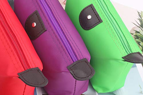 5PCS Cute Small Makeup Bags for Purse, Waterproof Mini Zipper Cosmetic Bags, Luggage Accessories for Travel (5PCS Style 1) - Thumbnail 4