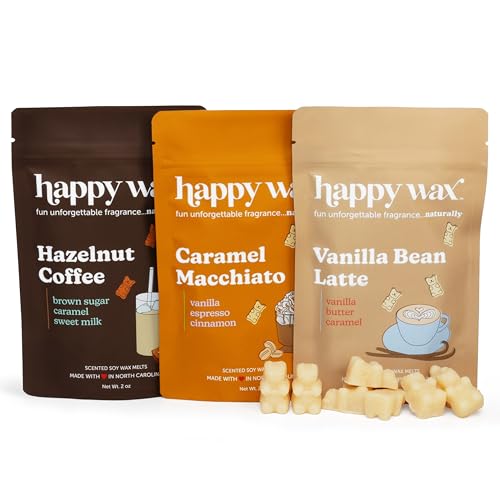 Image of Happy Wax Scented Soy Wax Melts 6oz Variety Pack - Coffee Mix