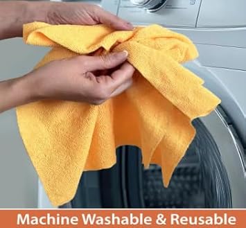 HDX Easy-Tear Microfiber Cloth Roll