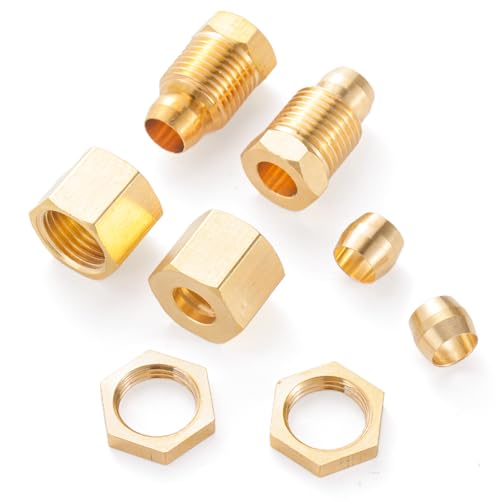 Pilot Burner Tubing Kit with 7/16-24UNS Fittings