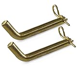 Ohio Diesel Ps 4” Inch Bent Trailer Hitch Pin x 5/8” Diameter for 2.5” and 3” Receivers Class 5 (2-P